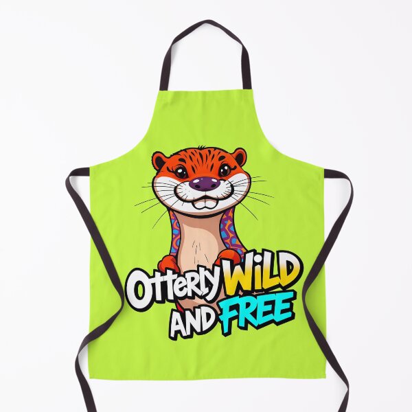 Item preview, Otterly Wild And Free Cute Otter Quote designed and sold by TheArtOfPat.
