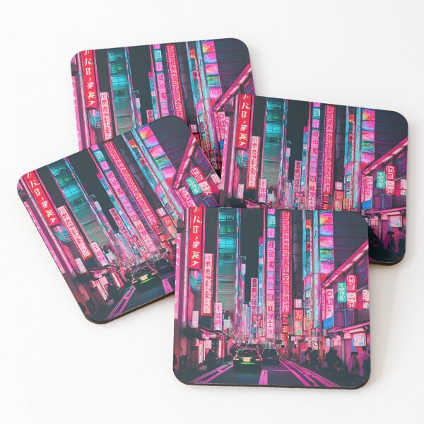 Item preview, TOKYO JAPAN SHINJUKU NEON STREETS ALLEY  designed and sold by milestotreasure.