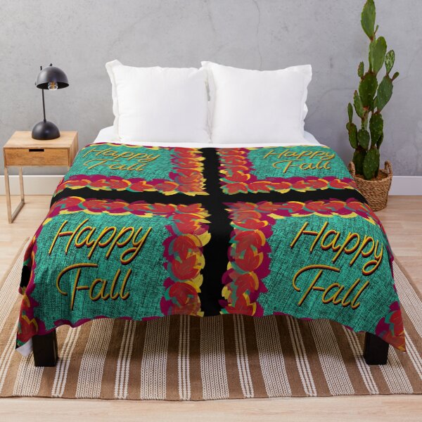 Item preview, Happy Fall - Hand Drawn Colorful Fall Leaves designed and sold by Victoria Rose.