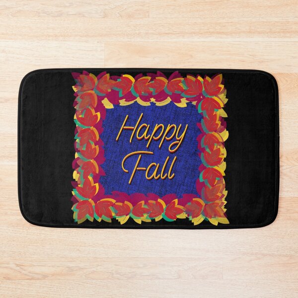 Item preview, Happy Fall - Hand Drawn Colorful Fall Leaves designed and sold by Victoria Rose.