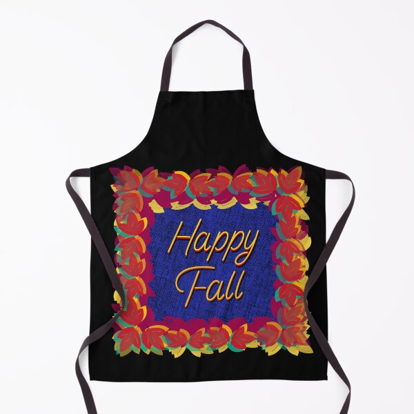 Item preview, Happy Fall - Hand Drawn Colorful Fall Leaves designed and sold by Victoria Rose.