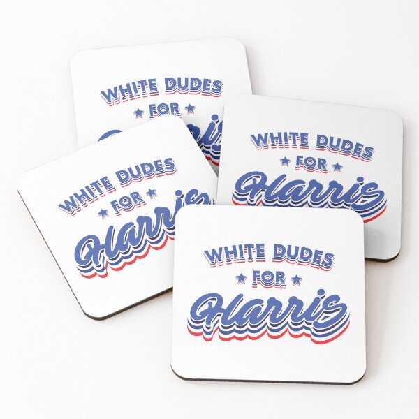 Item preview, White Dudes For Harris - Comma La  designed and sold by Whimsical  Thinker.