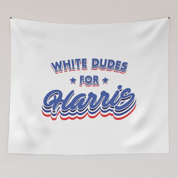 Item preview, White Dudes For Harris - Comma La  designed and sold by Whimsical  Thinker.