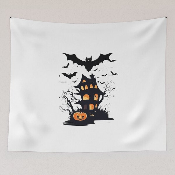 Item preview, halloween ghost hunters house designed and sold by Shoptharinz.