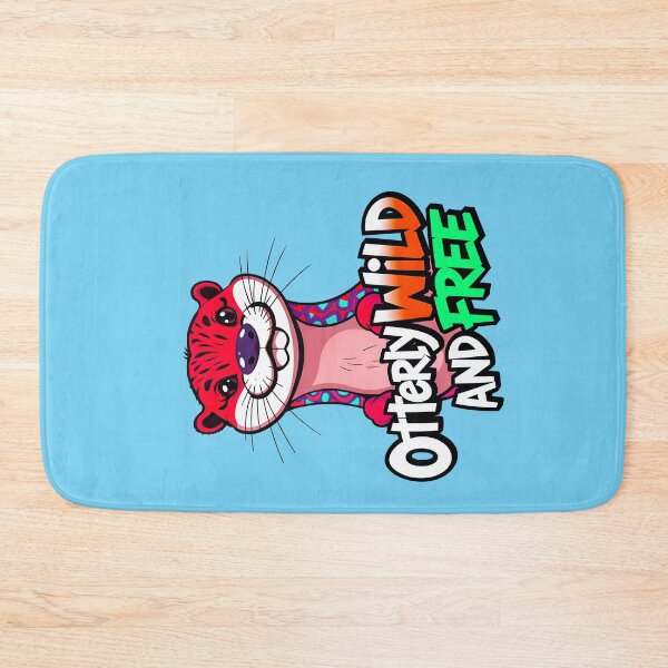 Item preview, Otterly Wild And Free Cute Otter Quote designed and sold by TheArtOfPat.