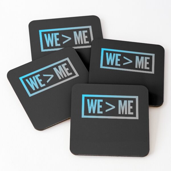 Item preview, We > Me Teamwork Team We Greater Than Me Quote We Me Meaning designed and sold by ArabCorner.
