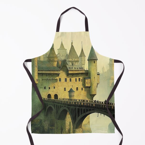 Item preview, Misty Morn at the Medieval Keep designed and sold by Pei-Kang Hsu.
