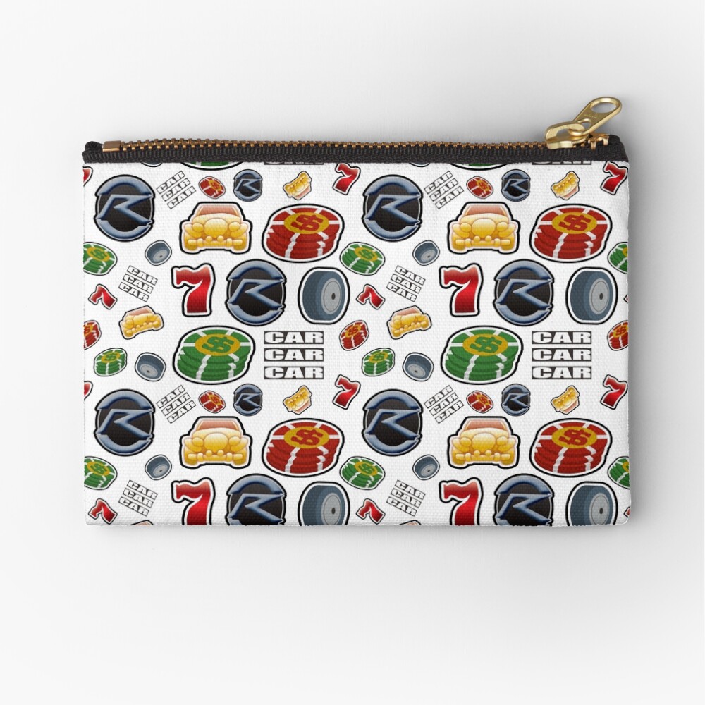 Race Your Dream Zipper Pouch