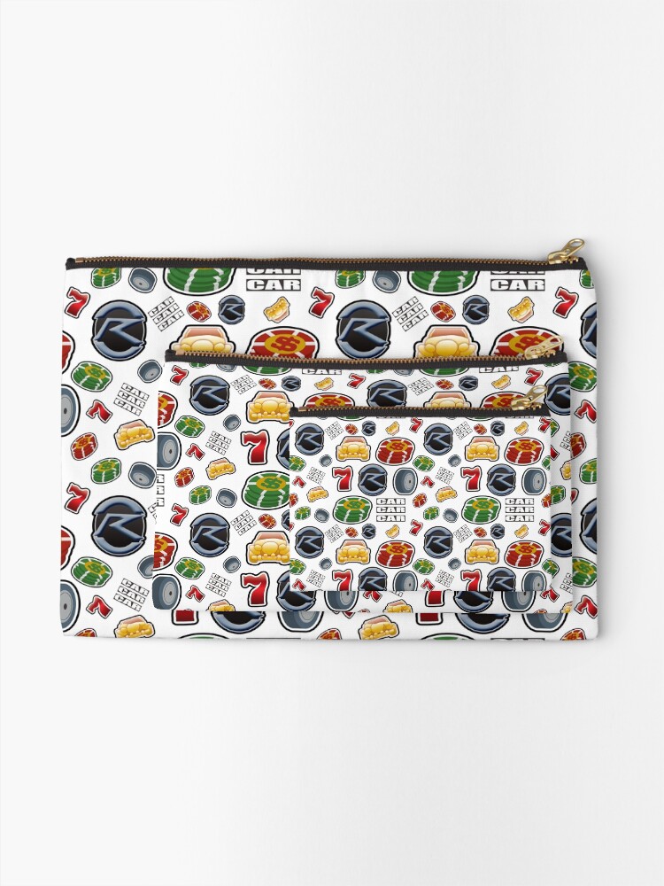 Alternate view of Race Your Dream Zipper Pouch