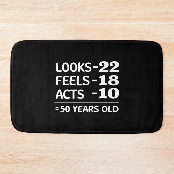 Item preview, 50th Birthday Milestone Age Humor Youthful Celebration Gift fifty designed and sold by w1ckerman.