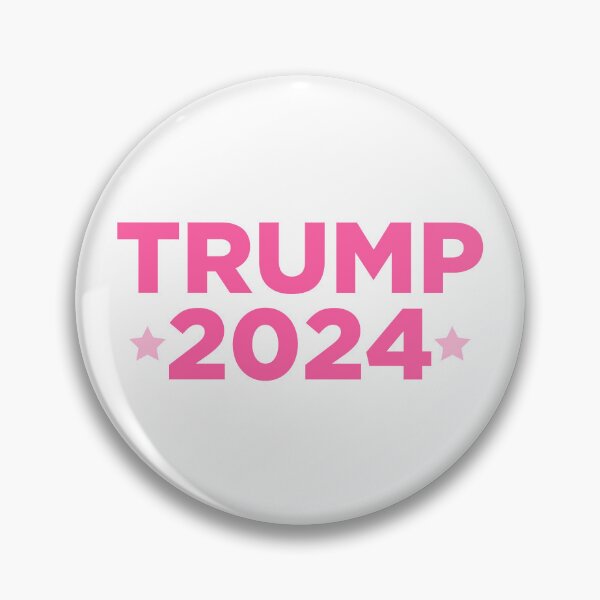 Item preview, Cute Pink Trump 2024 Republican Political Sticker designed and sold by on-brand.