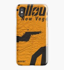 Fallout New Vegas War Never Changes Fan Art Poster iPhone Case