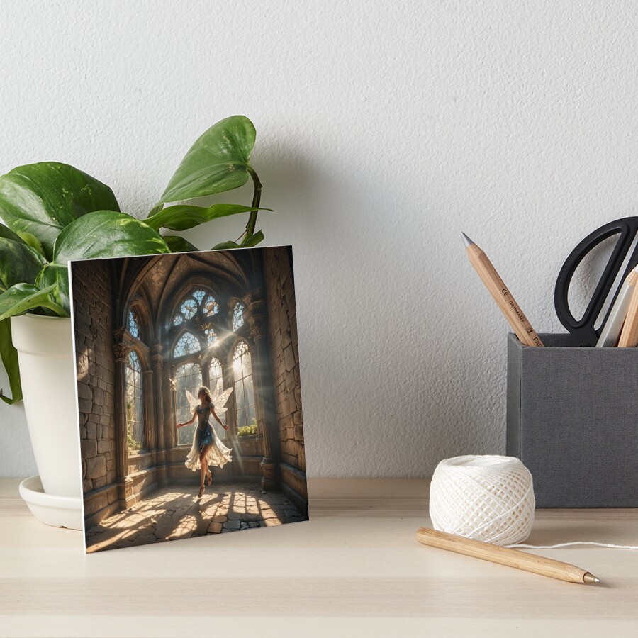 Item preview, Art Board Print designed and sold by LenCarol.