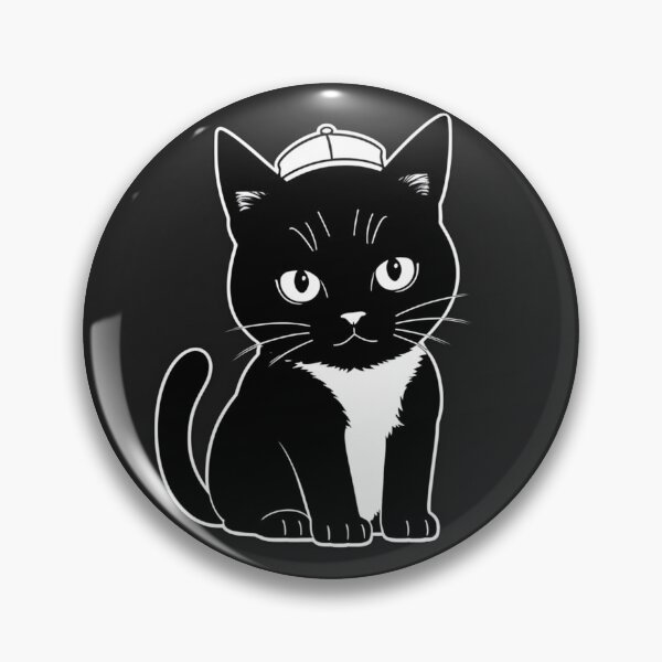 Item preview, black cat designed and sold by Strange-boom.
