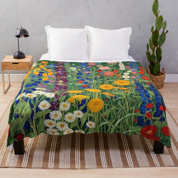 Item preview, Gustav Klimt Flower Garden designed and sold by maniacfitness.