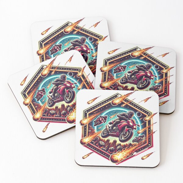 Item preview, Meteor Motorcycle Mayhem designed and sold by WildVista.