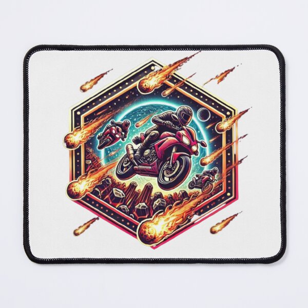 Item preview, Meteor Motorcycle Mayhem designed and sold by WildVista.