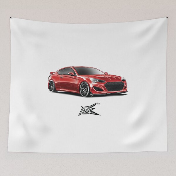 Item preview, hyundai genesis coupe red designed and sold by NaquashM.