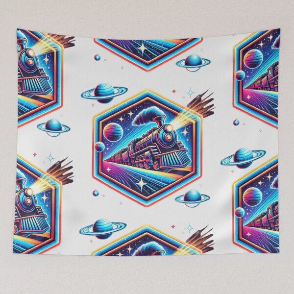 Item preview, Galactic Train Express designed and sold by WildVista.