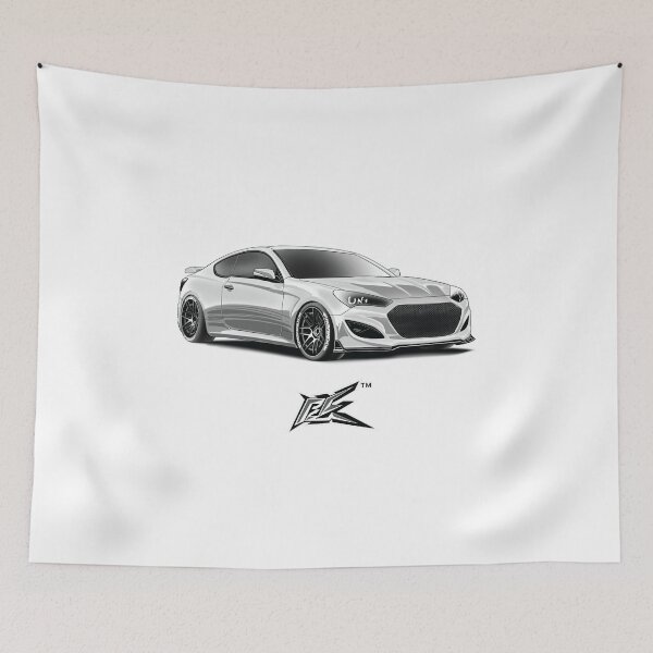 Item preview, hyundai genesis coupe white designed and sold by NaquashM.