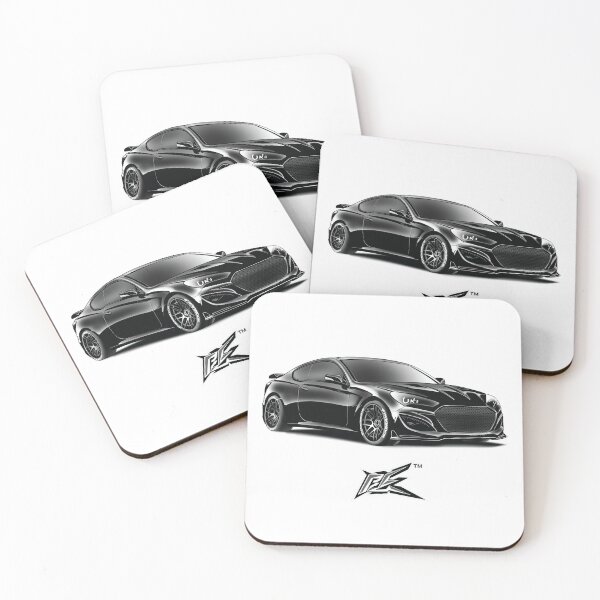 Artikelvorschau, hyundai genesis coupé schwarz entworfen und verkauft von NaquashM.