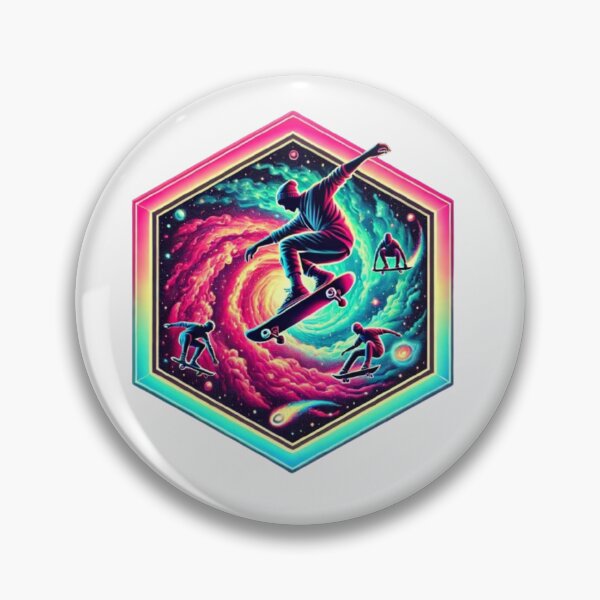 Item preview, Nebula Skateboard Spin designed and sold by WildVista.