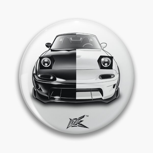 Item preview, mazda miata na first gen black white  designed and sold by NaquashM.