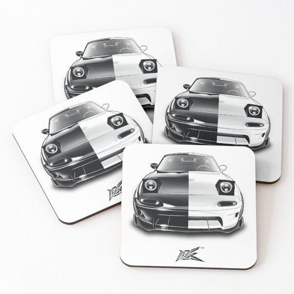Item preview, mazda miata na first gen black white  designed and sold by NaquashM.