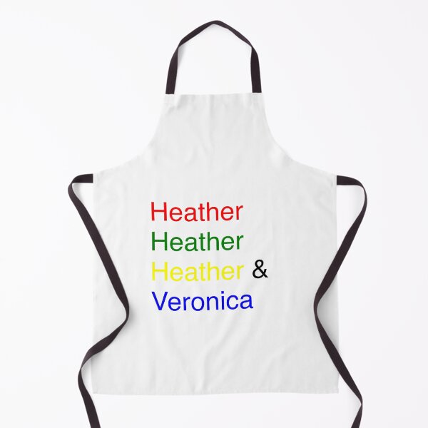 Item preview, Heathers Names (Helvetica colour) designed and sold by BarnabusTheBarmy.
