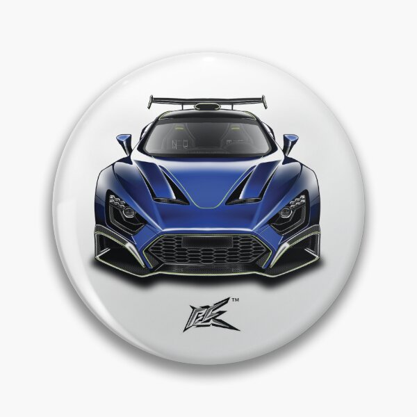 Item preview, zenvo tsr-s deep carbon blue  designed and sold by NaquashM.