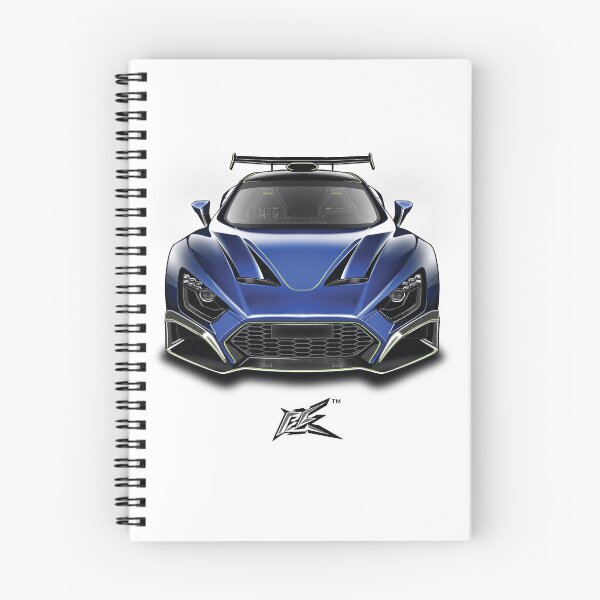 Item preview, zenvo tsr-s deep carbon blue  designed and sold by NaquashM.