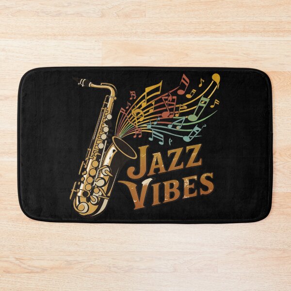 Item preview, JAZZ VIBES cool fusion or classic jazz music design designed and sold by Jt41.