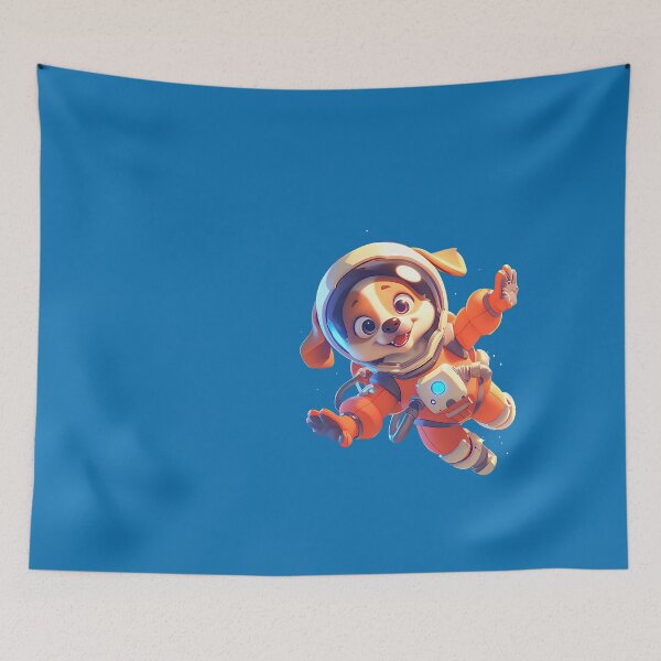Item preview, Playful 3D Animation of an Adorable Space Dog designed and sold by Windy-market.