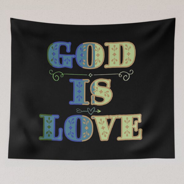 Item preview, God is love designed and sold by Roxburylane.