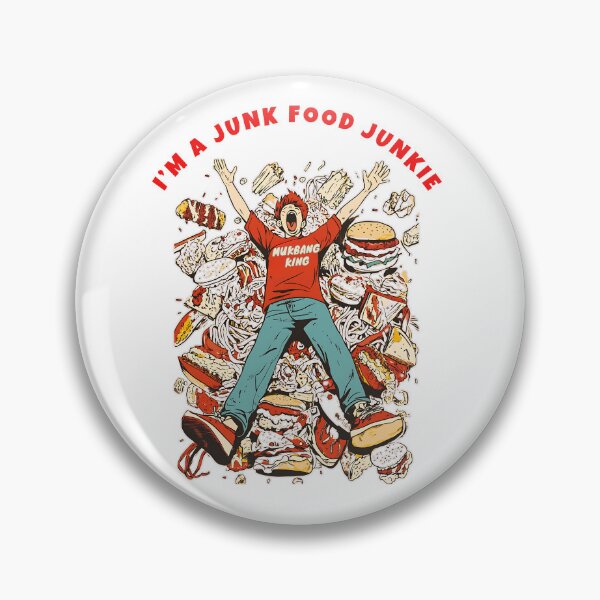 Item preview, Mukbang King t-shirt, Junk Food Junkie Shirt, Mukbang shirt designed and sold by KreativKulture.
