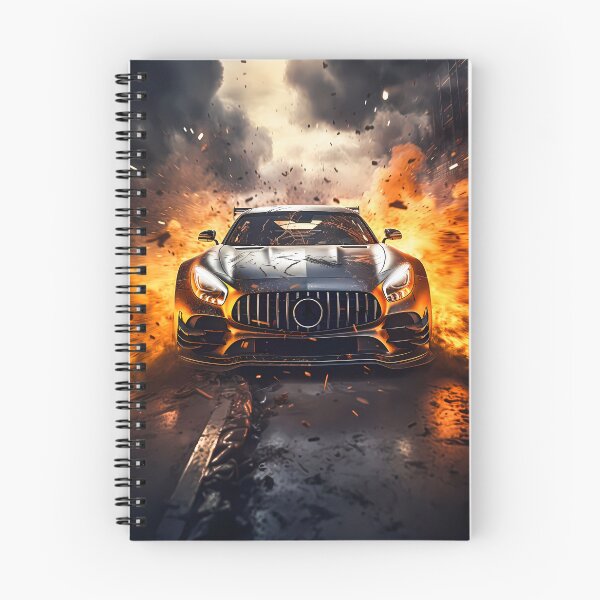 Item preview, Race Beast Unleashed In Fire - Mercedes AMG GT designed and sold by RevUpDesign.