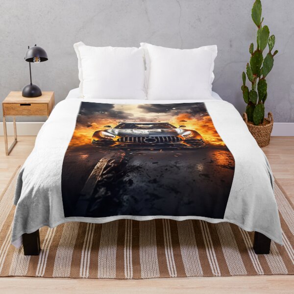 Item preview, Race Beast Unleashed In Fire - Mercedes AMG GT designed and sold by RevUpDesign.