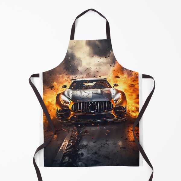 Item preview, Race Beast Unleashed In Fire - Mercedes AMG GT designed and sold by RevUpDesign.