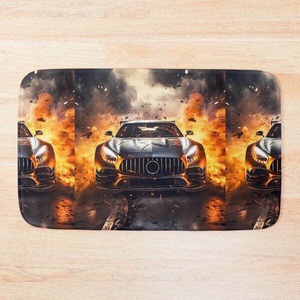 Item preview, Race Beast Unleashed In Fire - Mercedes AMG GT designed and sold by RevUpDesign.
