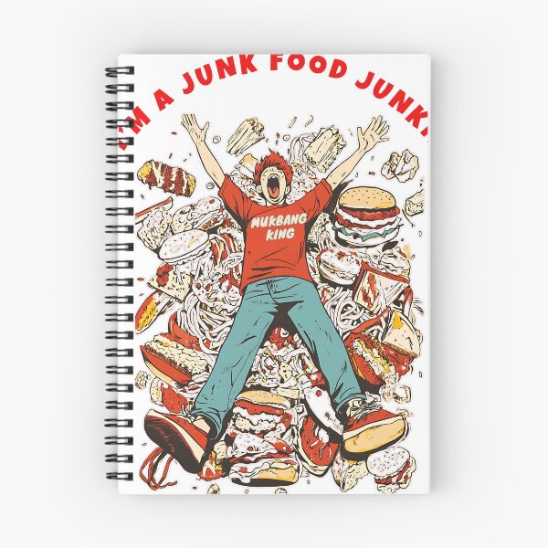 Item preview, Mukbang King t-shirt, Junk Food Junkie Shirt, Mukbang shirt designed and sold by KreativKulture.