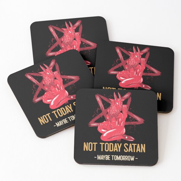 Item preview, Not Today Satan designed and sold by DesignsbyDugar.