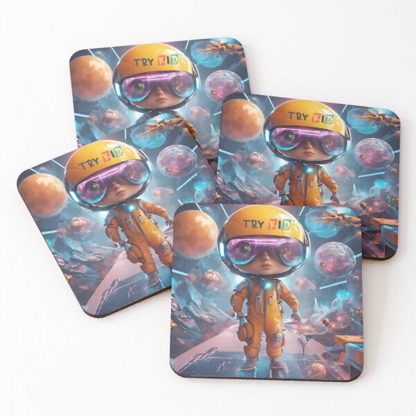 Item preview, Galaxy Explorer" Science-Themed School Bag Design – Cool, Creative, and Futuristic AI Artwork designed and sold by TRYKID.