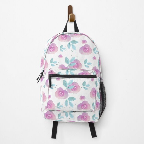 Item preview, Watercolor flower, Pink-turquoise Rose designed and sold by Alex Blud.