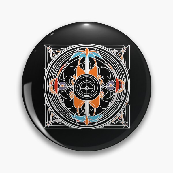 Item preview, Abstract art reminiscent of a compass rose designed and sold by Pflugart.
