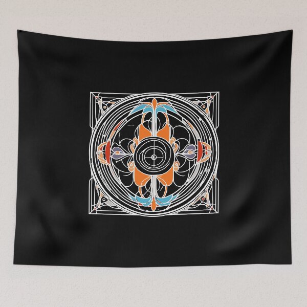 Item preview, Abstract art reminiscent of a compass rose designed and sold by Pflugart.