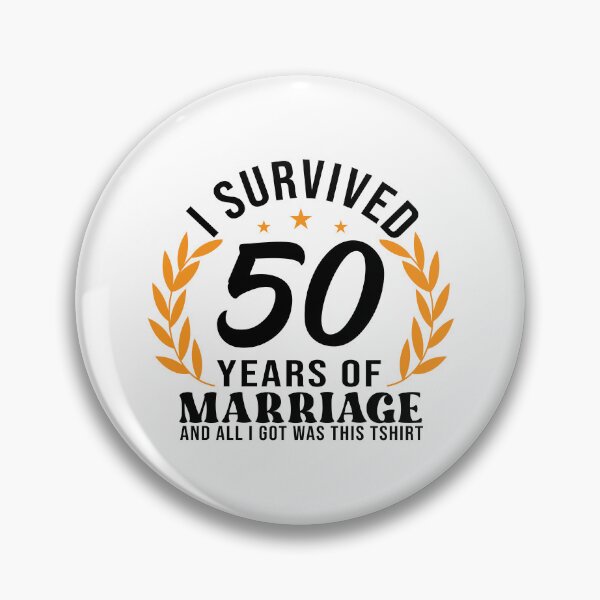 Item preview, 50th Wedding Anniversary Gifts – Husband & Wife T-Shirt designed and sold by designhaunt.