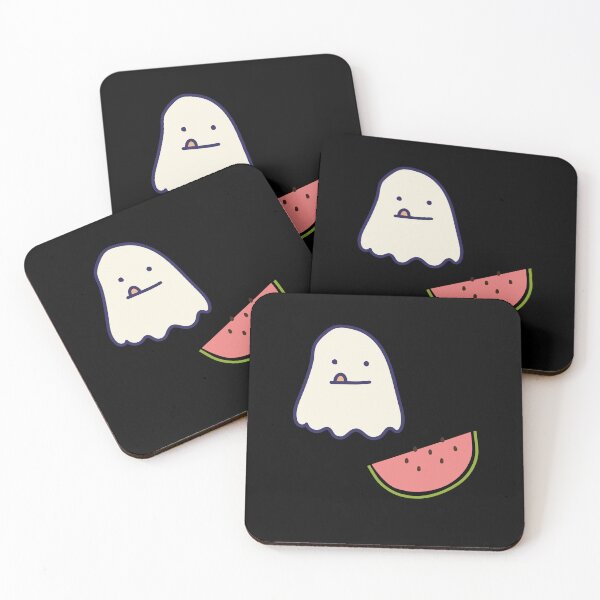 Item preview, Ghost Loves Watermelon designed and sold by GoblinBoutique.