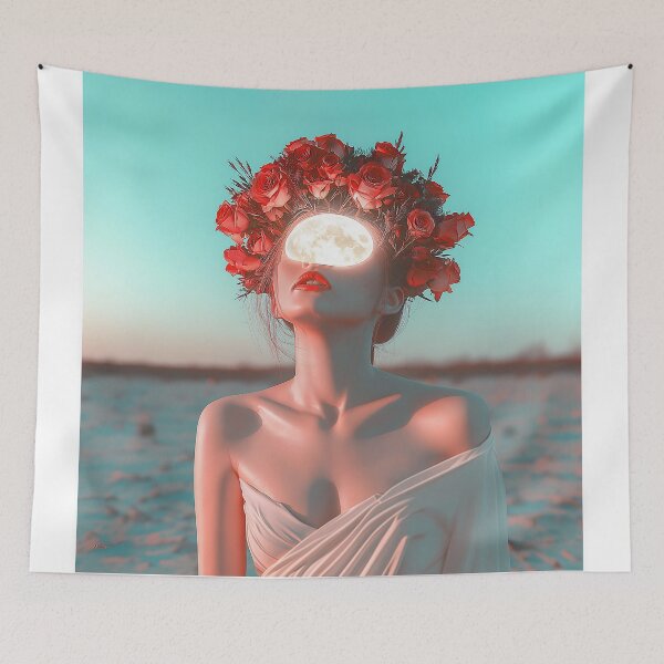 Item preview, Moonlit Reverie: A Floral Daydream designed and sold by BeefStroganof.