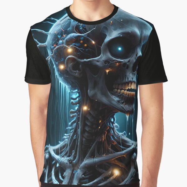 Vista previa del artículo con la obra «Bone Chills», diseñado y vendido por Synth4rtStudio.