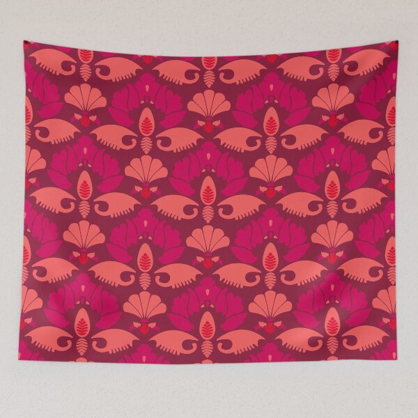 Item preview, Oriental Flower, Red Version designed and sold by Alex  Blud.